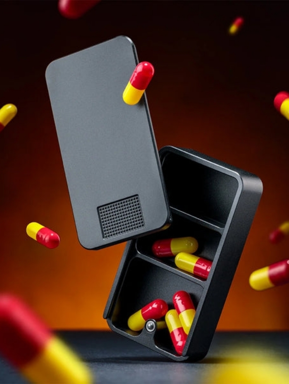 IKIGAI Mission Pill Case -  3 Compartments  - (Price per 1)
